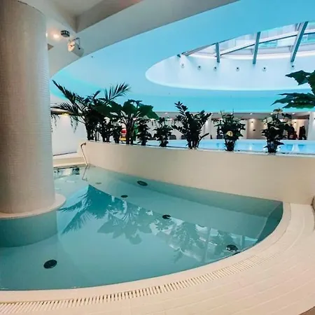Hanza Tower 511 Basen, Sauna, Jacuzzi Lägenhet Szczecin