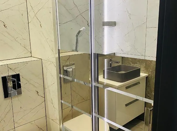 Hanza Tower 511 Basen, Sauna, Jacuzzi Apartament